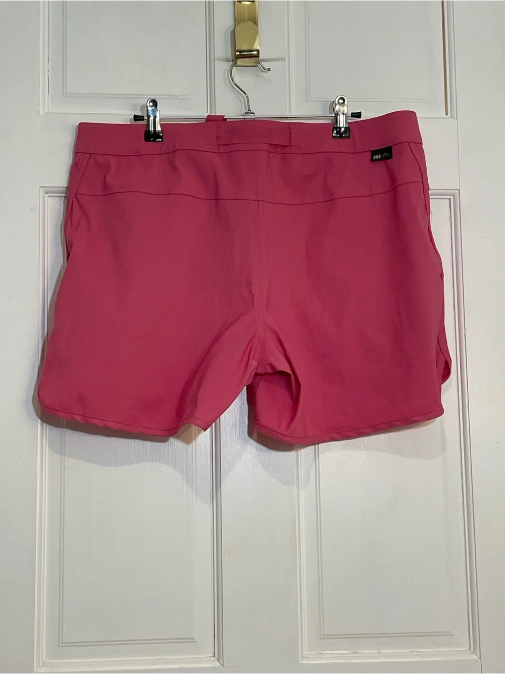 Helly Hansen Women’s XL Pink Hiking Outdoor Shorts UPF 50+ Belt Quick Dry